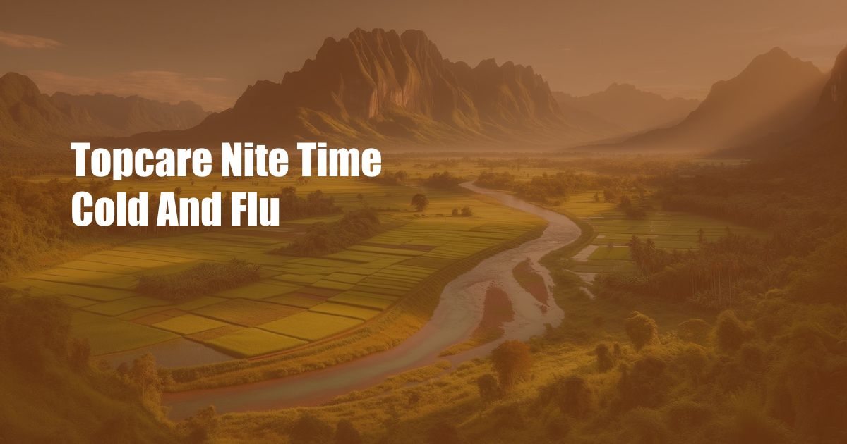 Topcare Nite Time Cold And Flu